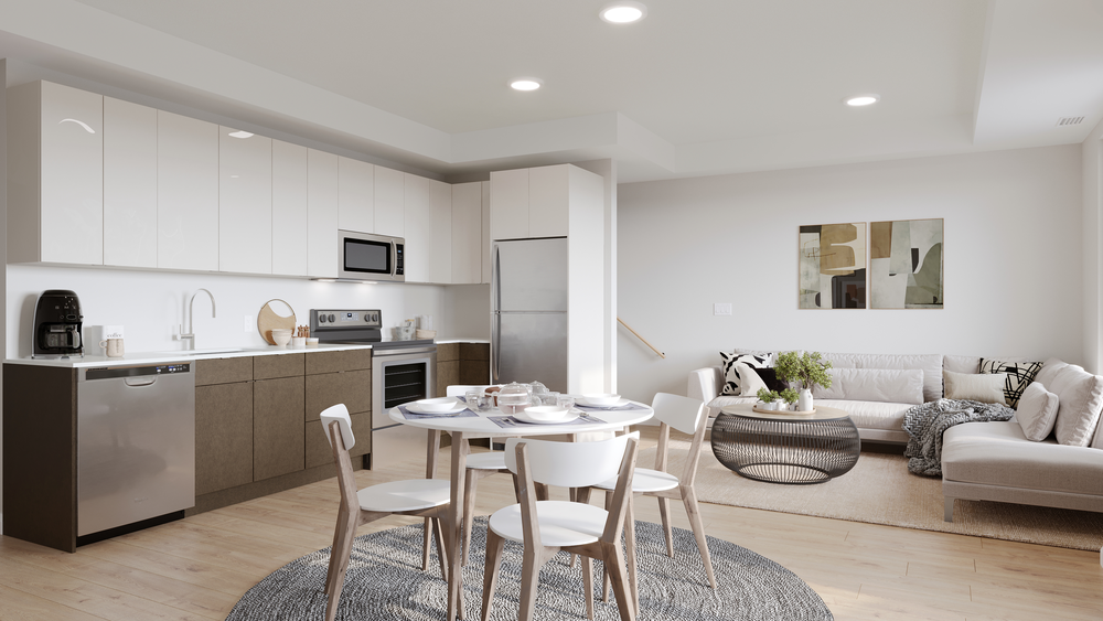 Pre Construction Townhomes living area